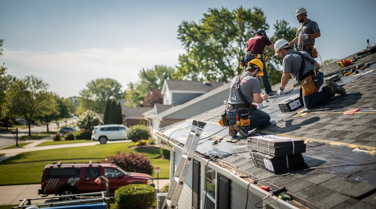 Roof Repair in Swans Island, ME around you